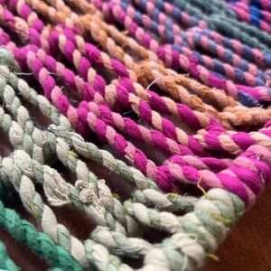 Colorful Twisted Yarn Bundle